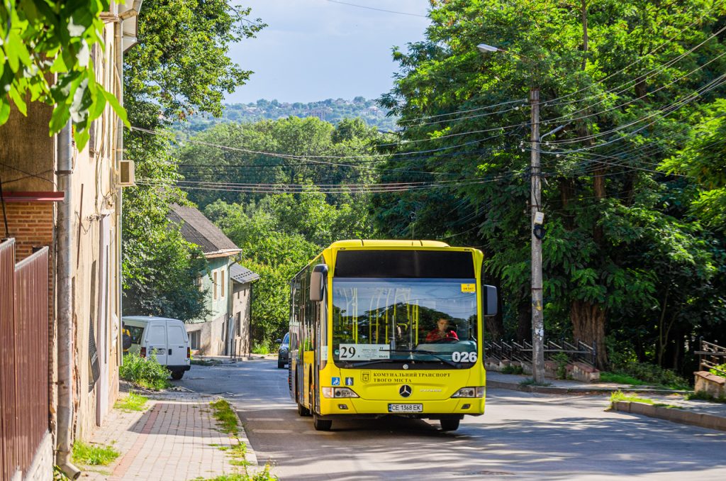29 автобус в Чернівцях 29 автобус в Чернівцях